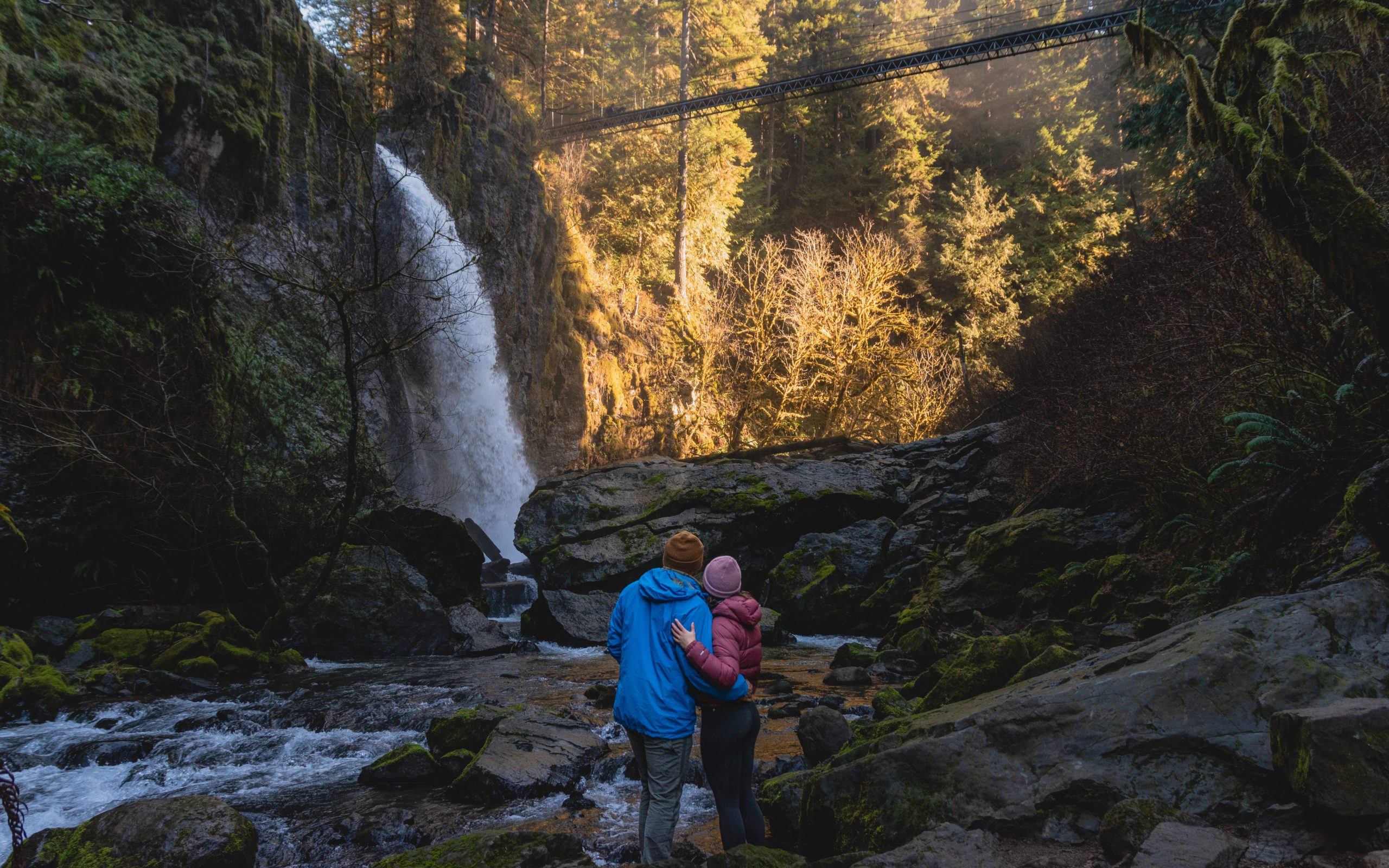 Hike to Drift Creek Falls with the beautiful suspension bridge